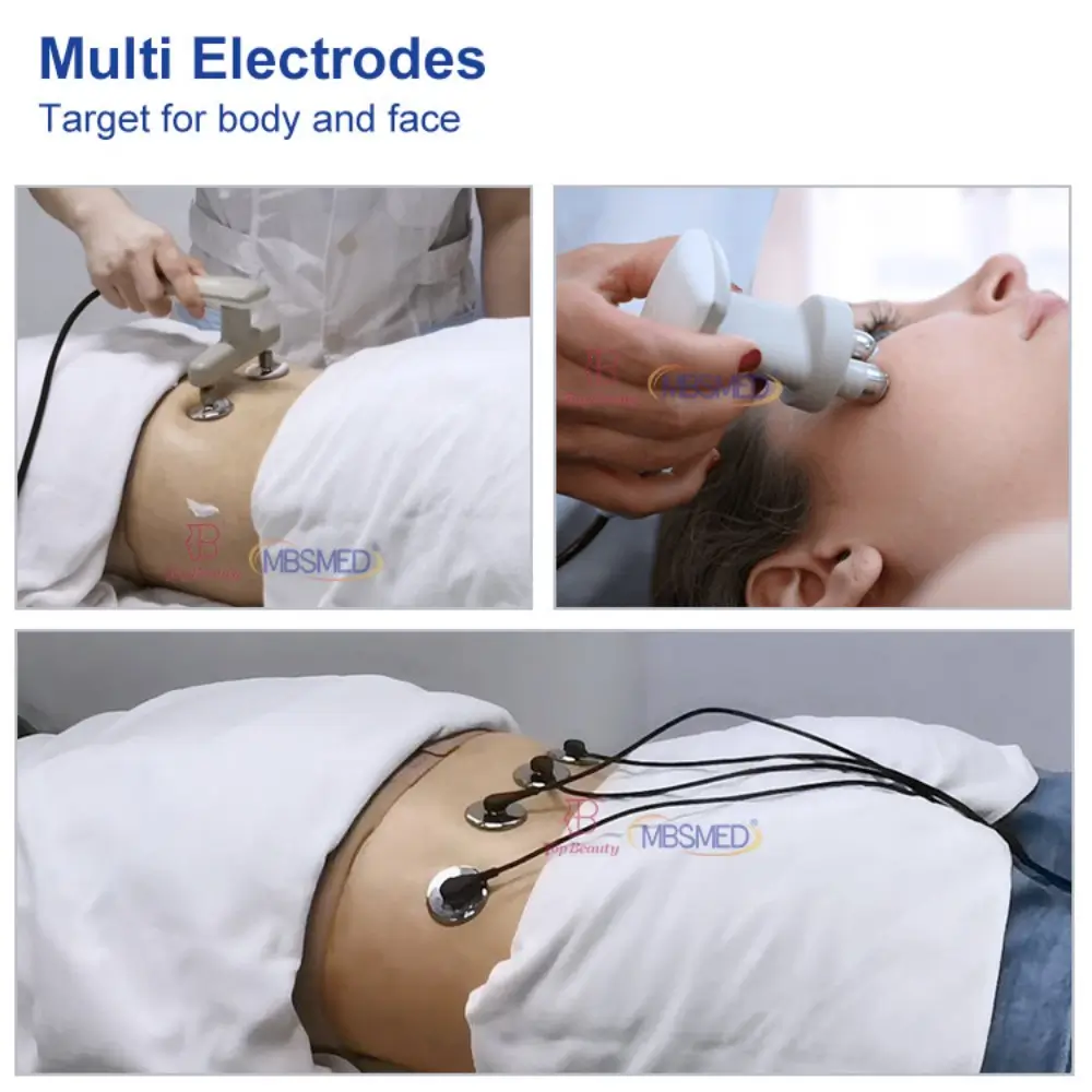 Multi-Frequency Tecar Therapy Machine Multi Electrodes