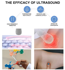 Ultrasound Therapy Machine Ultrawave Physiotherapy Ultrasound Machine for Body Pain Relief