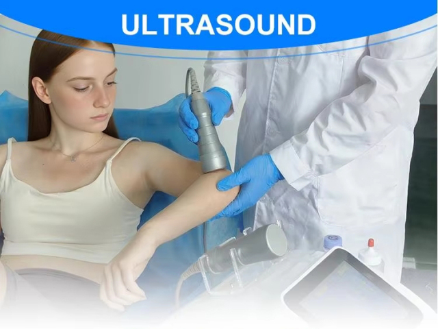 Ultrasound Therapy Machine Ultrawave Physiotherapy Ultrasound Machine for Body Pain Relief