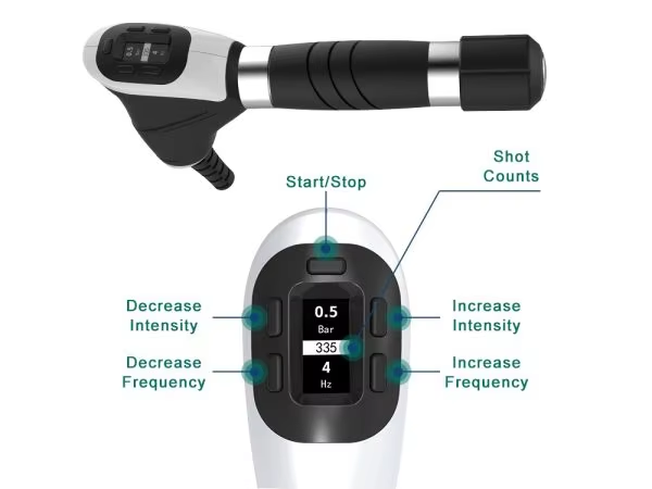 Shockwave Equipment Shockwave Pneumatic Professional Ed Foused Shock Wave Therapy Machine Leg Pain Relief Machine