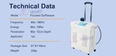 2025 New Softwave Focused Shockwave Therapy Machine Focused Shockwave Therapy For Body Pain Management