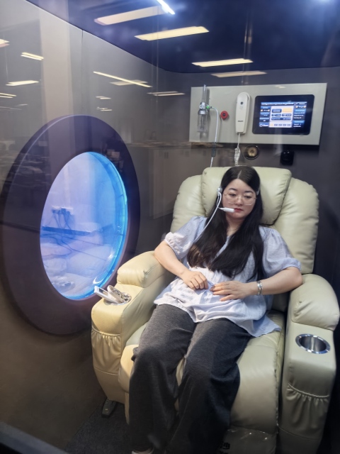 1.5ata 2.0ata Luxury hard seated Hyperbaric Oxygen Chamber wellness