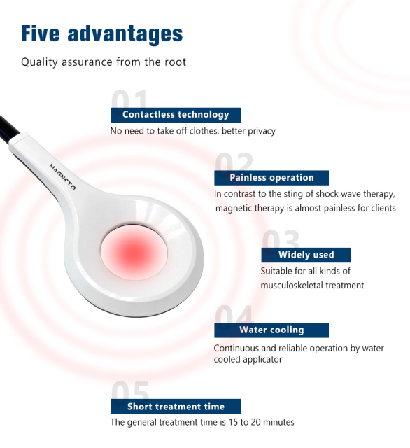 3 IN 1 pemf therapy emtt shockwave laser pain relief  machine