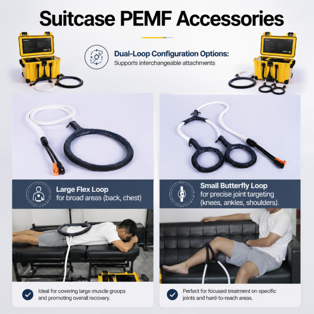 PEMF Machine Body PEMF for Body Balance & Inflammation Reduction | Magnetic Therapy PEMF Machine for Sports Rehab & Senior Care