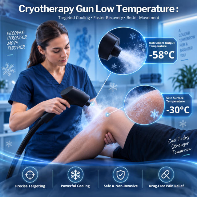 Next-Gen Cryotherapy Gun: The Ultimate Targeted Cold Therapy Device for Pro Recovery & Aesthetic Results
