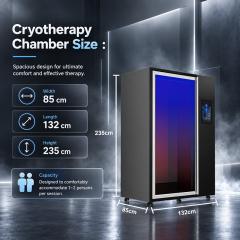 Electric Whole Body Cryotherapy Chamber – Nitrogen-Free Cryo Sauna for Sports Recovery & Wellness