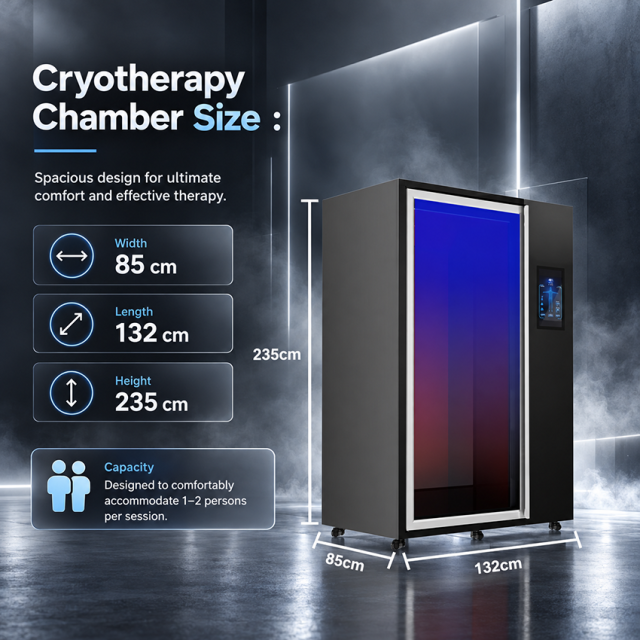Electric Whole Body Cryotherapy Chamber – Nitrogen-Free Cryo Sauna for Sports Recovery & Wellness