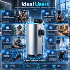 Professional Nitrogen Cryotherapy Chamber | Whole Body Cryotherapy Machine for Recovery & Wellness Centers