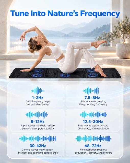 PEMF Therapy Mat – Full Body Pulsed Electromagnetic Field Therapy for Wellness & Recovery
