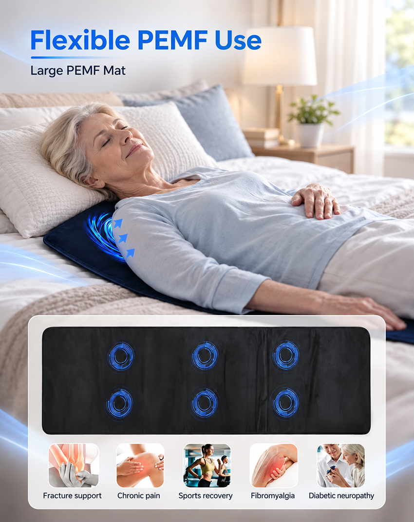 PEMF Therapy Mat – Full Body Pulsed Electromagnetic Field Therapy for Wellness & Recovery