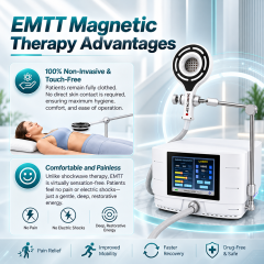 EMTT Magneto Therapy Machine with 650nm & 808nm Laser | 2-in-1 Magnetic & Laser Therapy System