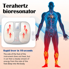 Terahertz Bioresonator & Magnetic Levitation Foot Therapy Machine for Pain Relief, Blood Circulation & Detox