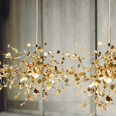 Long Line Modern Minimalist Bedroom Butterfly Bedside Chandelier Lamp