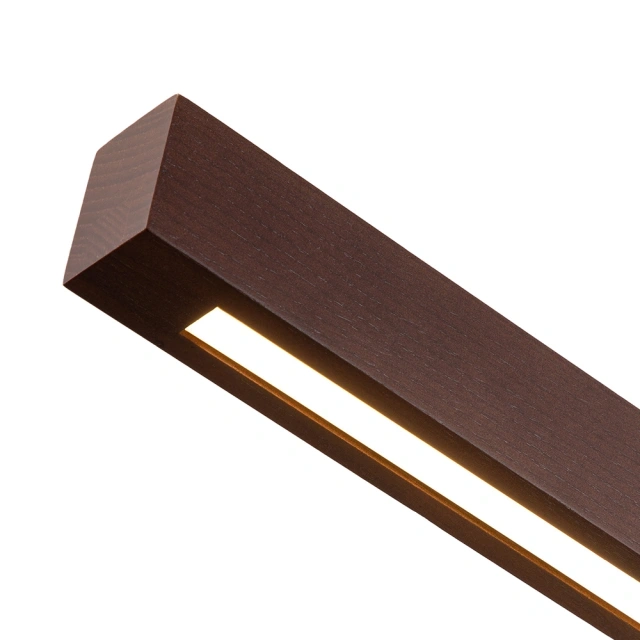 Dimmable LED Modern Linear Island Chandelier in Long Strip Shape for Kitchen Island Dining Room