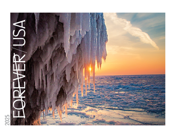 2025 Winter Landscapes forever stamps