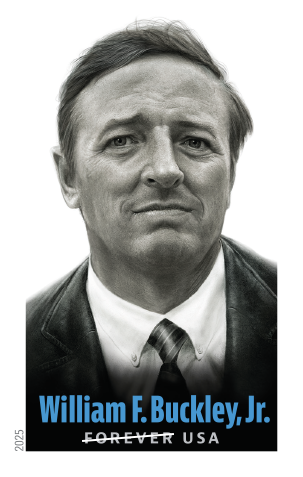 2025 William F. Buckley, Jr. forever stamps
