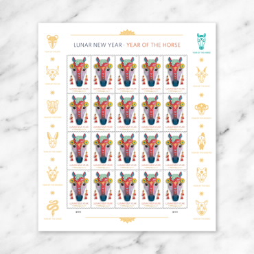 2026 Lunar New Year: Year of the HorseStamps