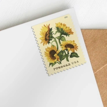 2026 Sunflowers Stamps Book of 20