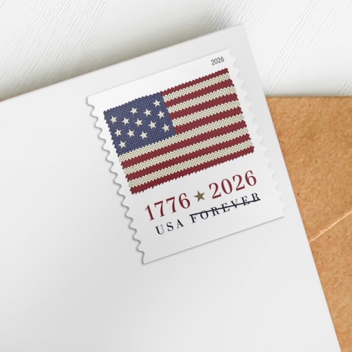 U.S. Flag 2026 Stamps Sheet of 20