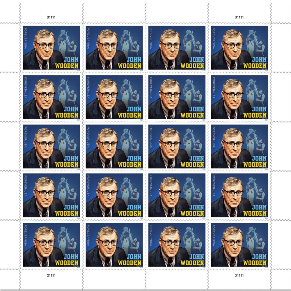 2024 U.S Forever Stamps - John Wooden