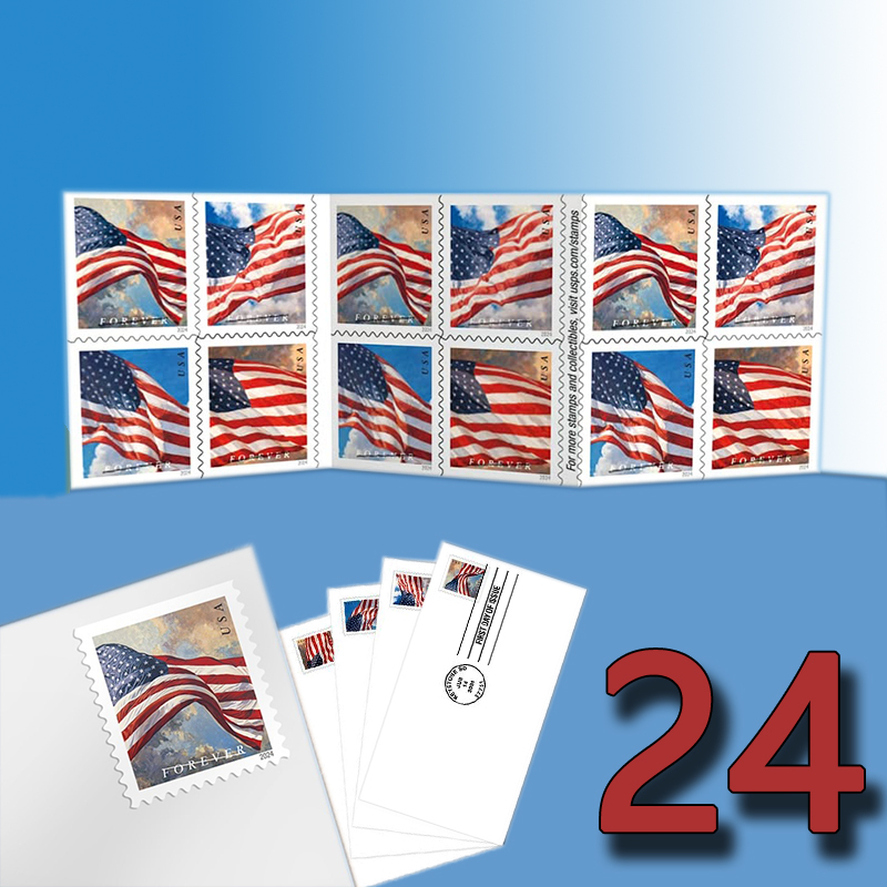 2024 Flag Forever Stamps Sheets Booklets