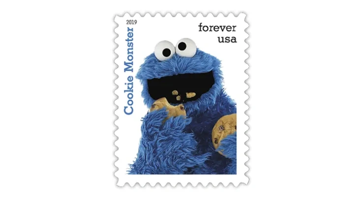 2019 USPS Sesame Street Forever Postage Stamps