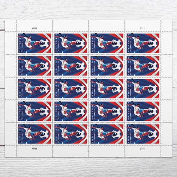 (2023) US Womens Soccer Forever Stamps