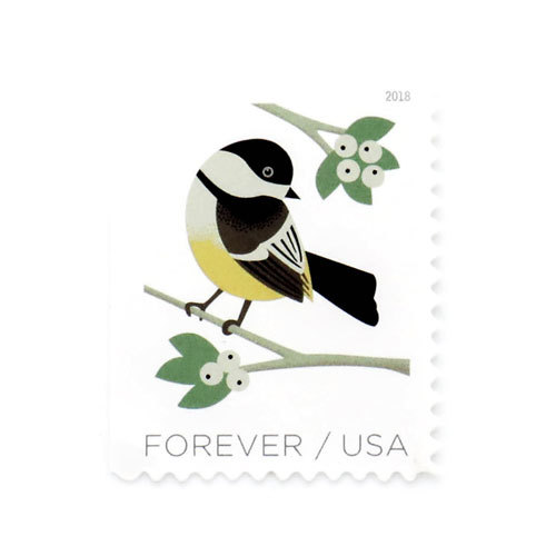 2018 USPS Forever Stamp Sheets Featuring Birds ( Birds in Winter)