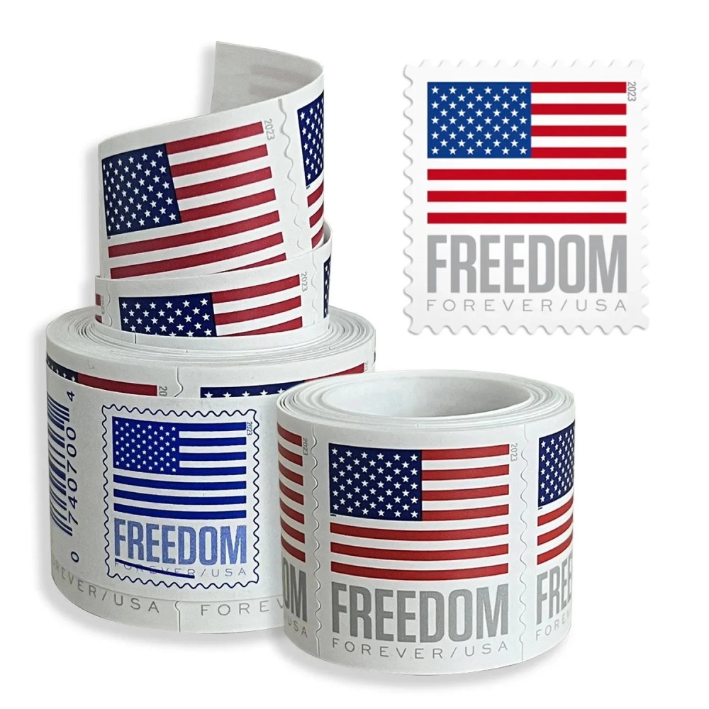2023 US Flags Freedom Booklets Rolls