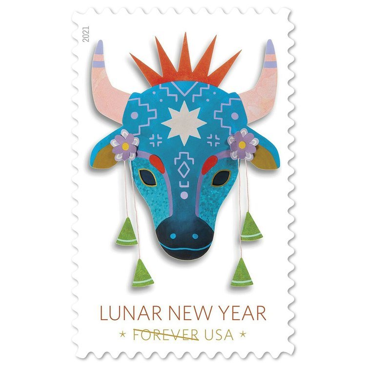 (2021) USPS Lunar New Year: Year Of The Ox Stamps