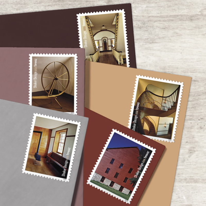 2024 Shaker Design Forever Stamps, Sheet of 12Forever 9.99c|Multiple Stamp Designs