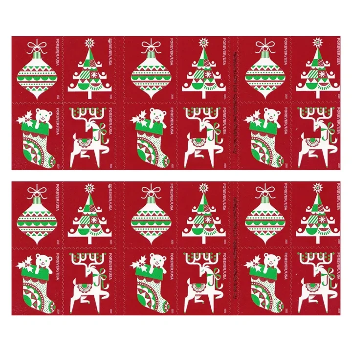 (2020) USPS Holiday Delights Forever Stamps