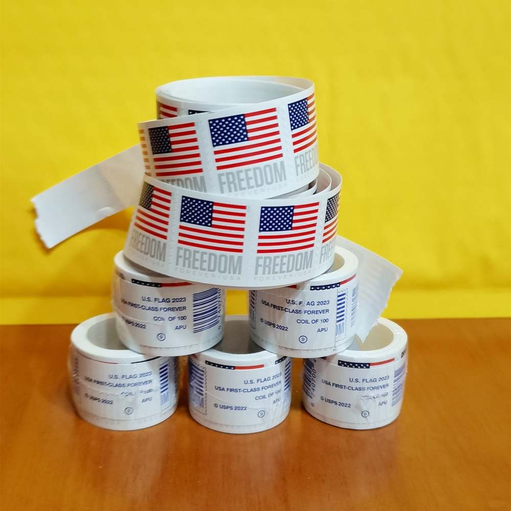 2023 US Flags Freedom Booklets Rolls