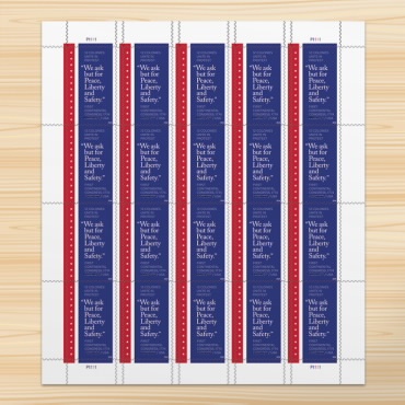 (2024) USPS First Continental Congress, 1774 Forever StampsSheet of 20
