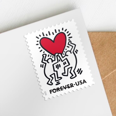 Love 2025 Stamps, Sheet of 20 Forever