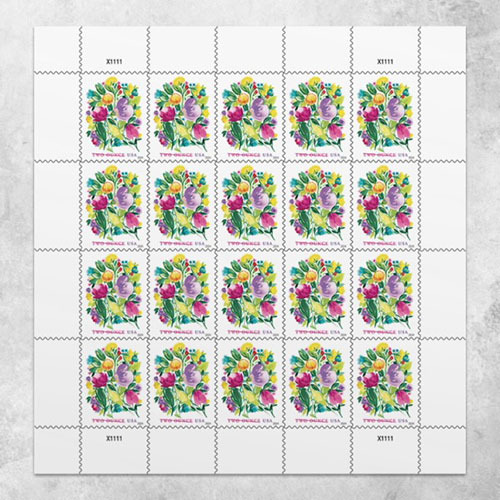 2024 USPS Wedding Blooms Forever Stamps