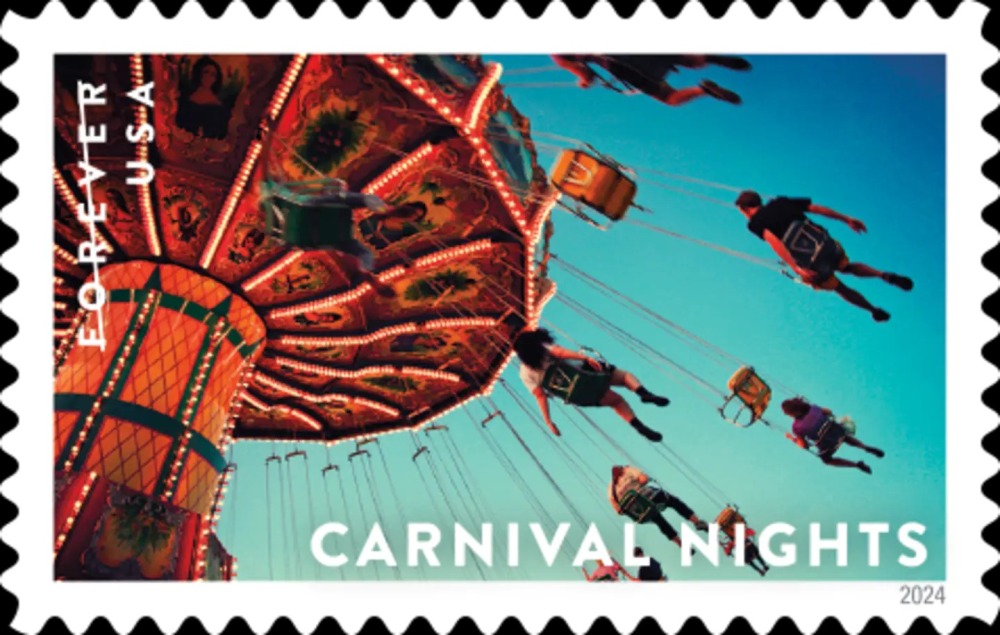 2024 us forever stamps-Carnival Nights