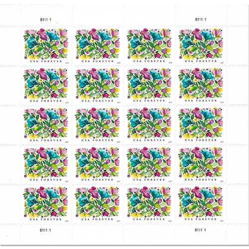 2024 USPS Celebration Blooms Forever Stamps