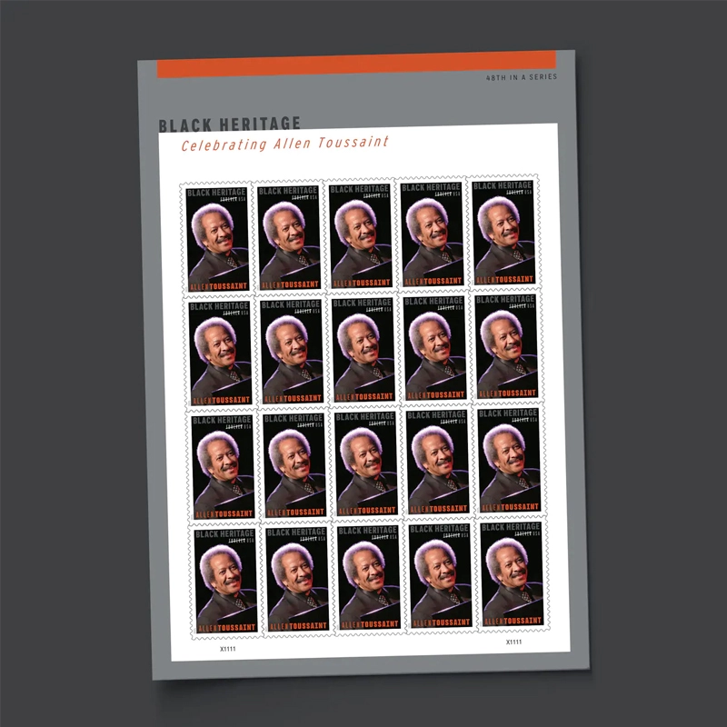 2025 Allen Toussaint Forever Stamps, Sheet of 20