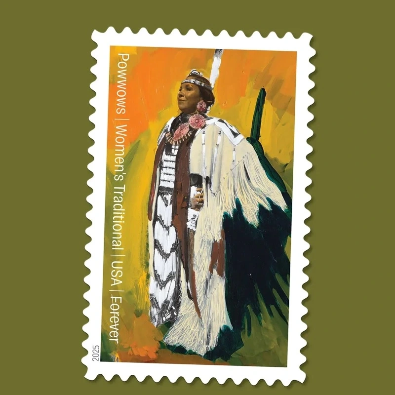 Native File Stamp 2025 Powwows Celebrating Native AmericanCulture Stamps Sheet of 20