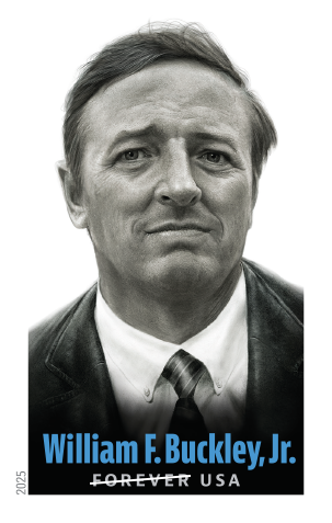 2025 William F. Buckley, Jr. Forever stamps, Book of 20
