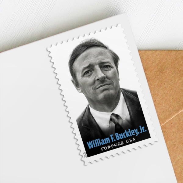 2025 William F. Buckley, Jr. Forever stamps, Book of 20