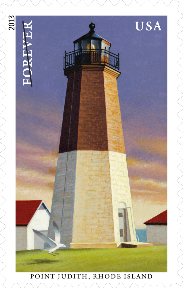 2013 England Coastal Lighthouses Forever First Class Postage Stamps