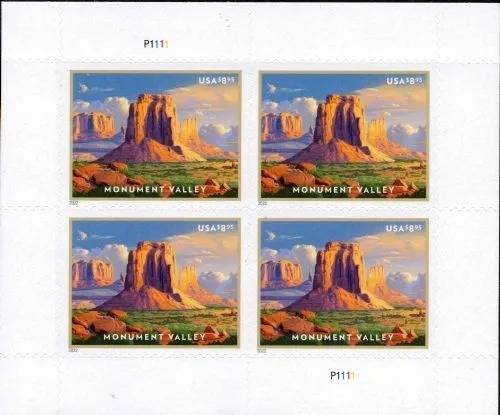 2022 MONUMENT VALLEY Forever First Class Postage Stamps