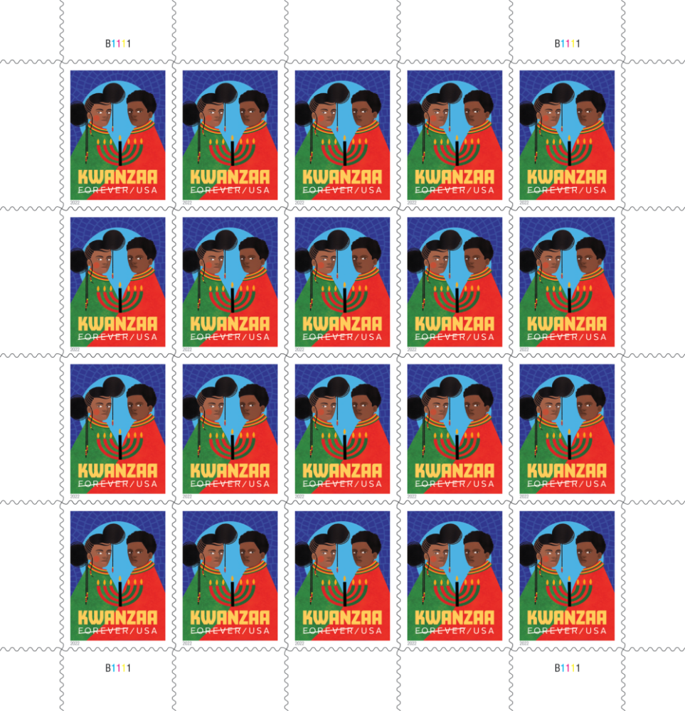 2022 Kwanzaa Forever First Class Postage Stamps