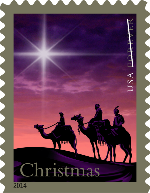 2014 Christmas Magi Forever First Class Postage Stamps