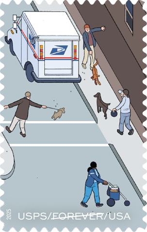 250 Years of Delivering Stamps, Sheetof 20