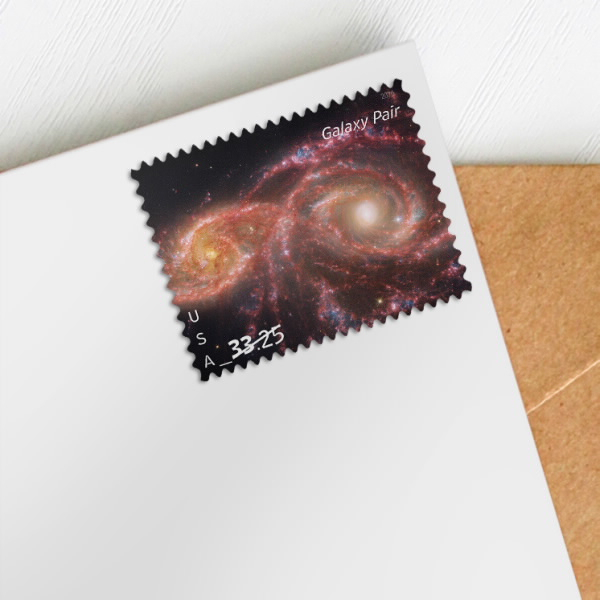 2026 Galaxy Pair Stamp, Sheet of 4