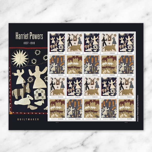 2026 Harriet Powers Stamps, Sheet of 20