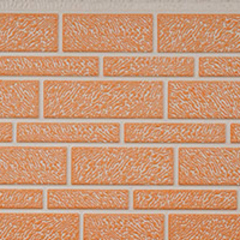 Light Beige+Orange Red